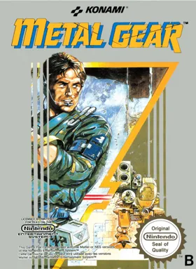 Metal Gear (Europe) box cover front